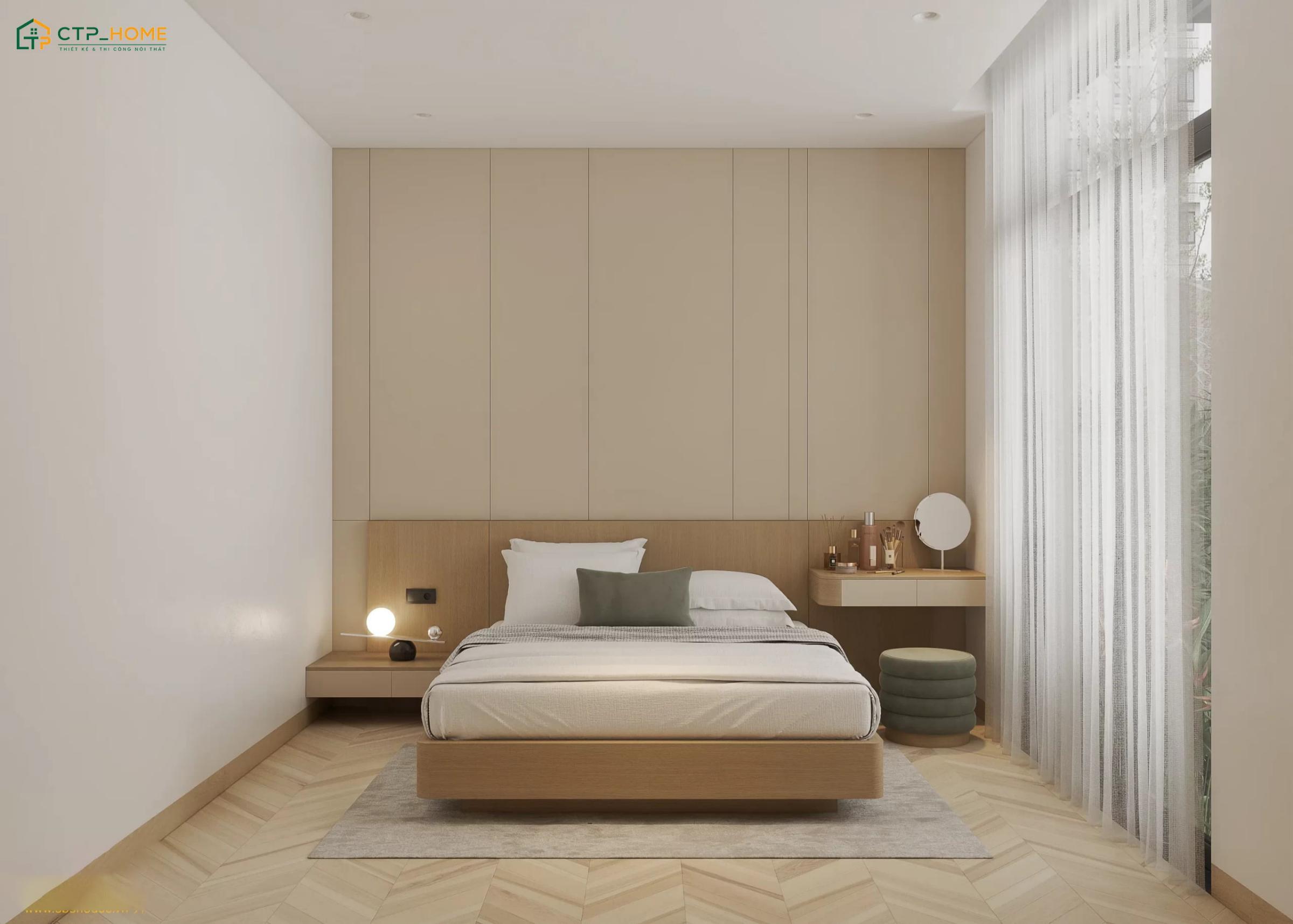 Mẫu phòng ngủ nhỏ đẹp có diện tích từ 10m2 đến 15m2 sẽ phù hợp với nhiều phong cách thiết kế khác nhau