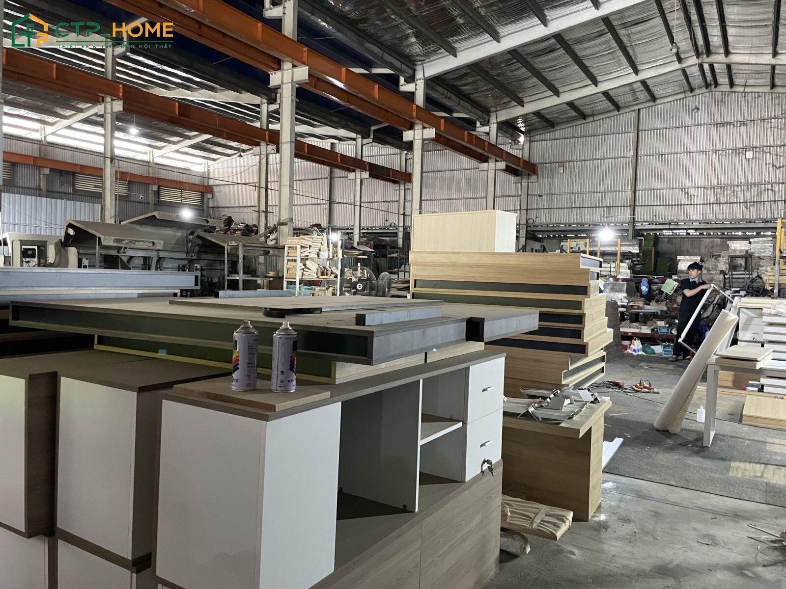 Lựa chọn dịch vụ sản xuất và lắp đặt trọn gói tại xưởng sản xuất nội thất giúp bạn tiết kiệm thời gian