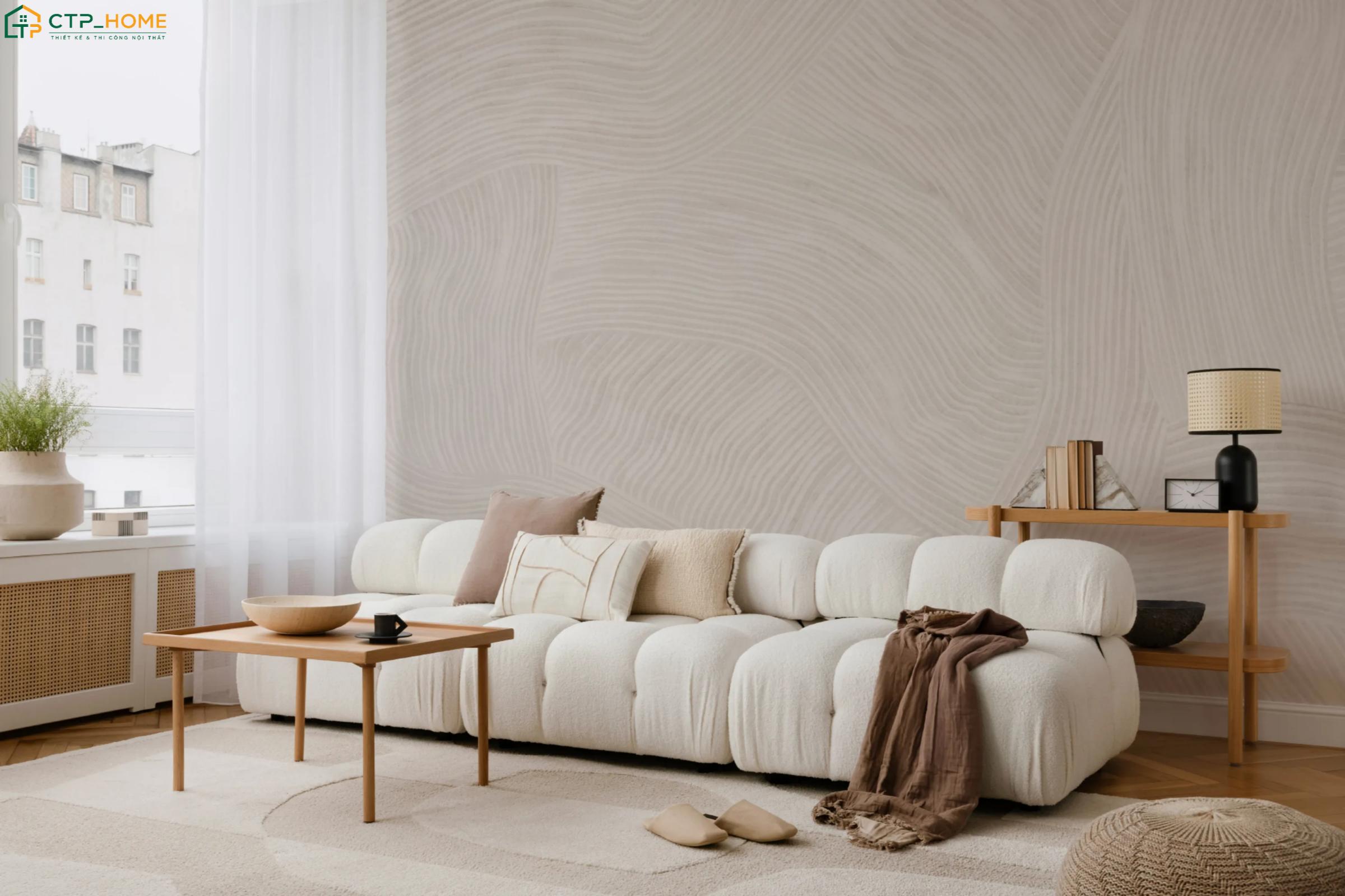 Bộ bàn ghế thấp sẽ được bố trí ở trung tâm để giúp các hoạt động trở nên gần gũi hơn