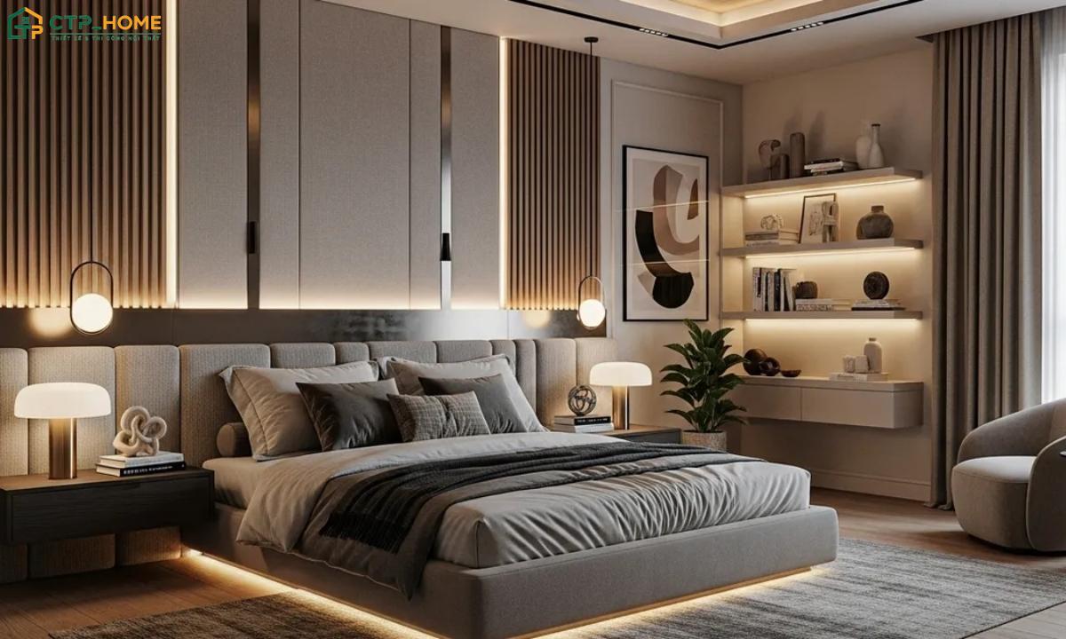 25+ Mẫu thiết kế phòng ngủ Luxury đẹp, sang trọng, đẳng cấp 