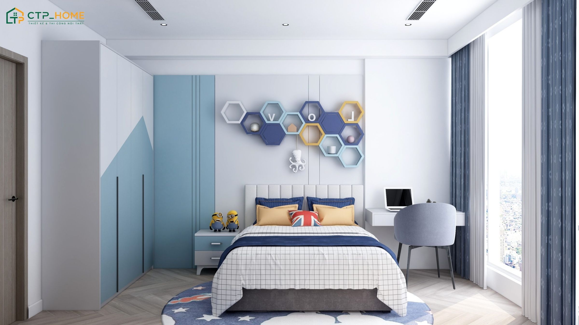 Theo quan niệm phong thủy thì màu xanh dương sẽ phù hợp với người mệnh Thủy hoặc mệnh Mộc