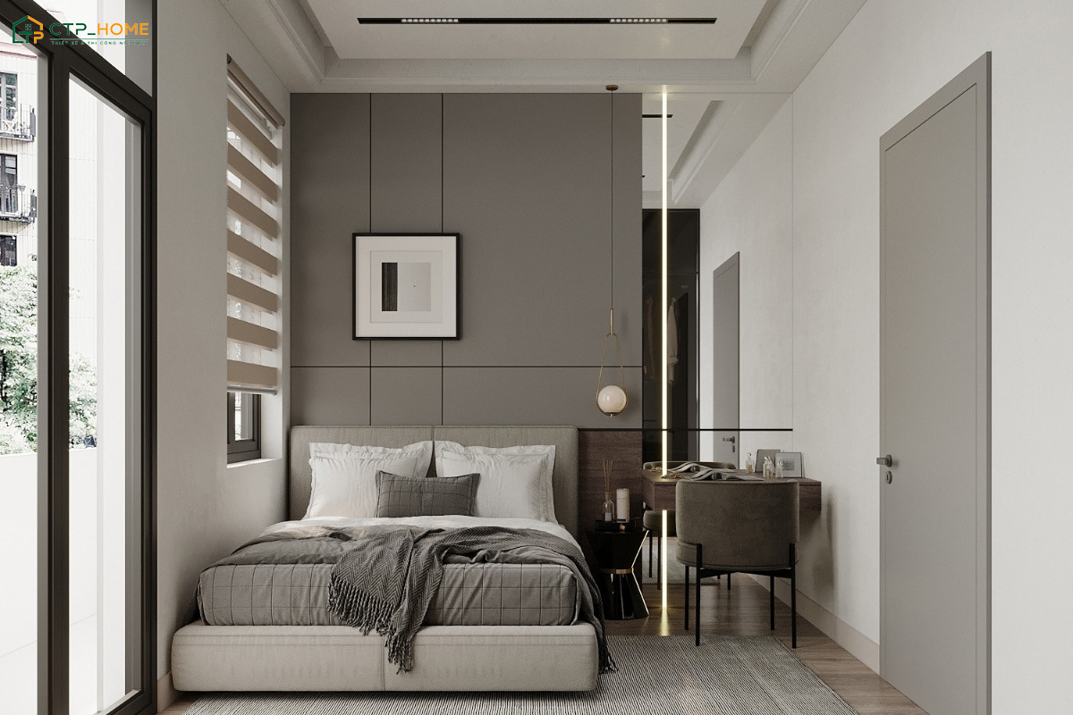 CTP Home là đơn vị thiết kế nội thất phòng ngủ phong cách tối giản uy tín và giá tốt hiện nay
