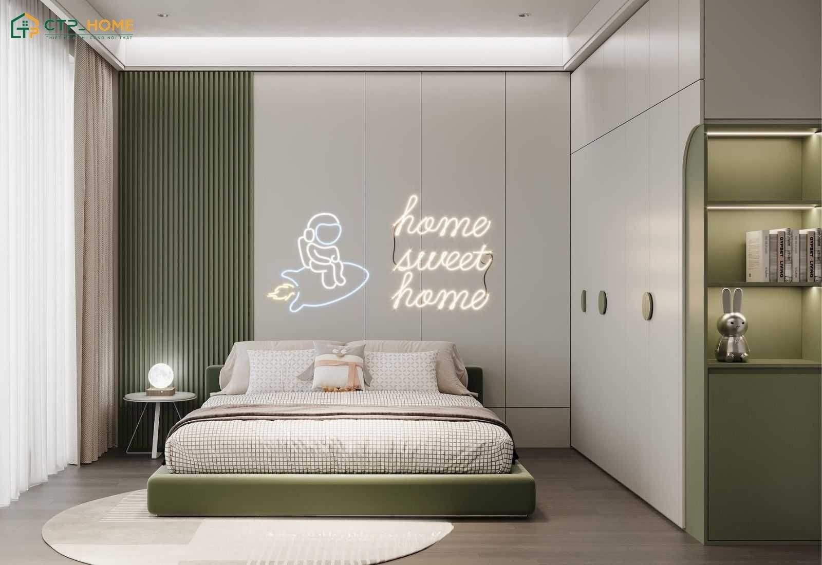 Nội thất đa năng rất phù hợp với phòng ngủ đơn giản vì sẽ giúp tận dụng tối đa không gian
