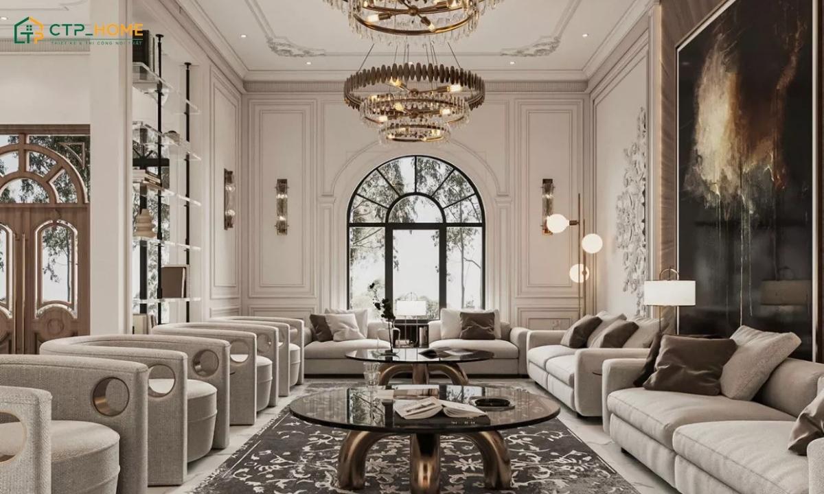 15+ Mẫu thiết kế nội thất biệt thự Luxury đẹp, đẳng cấp năm 2026