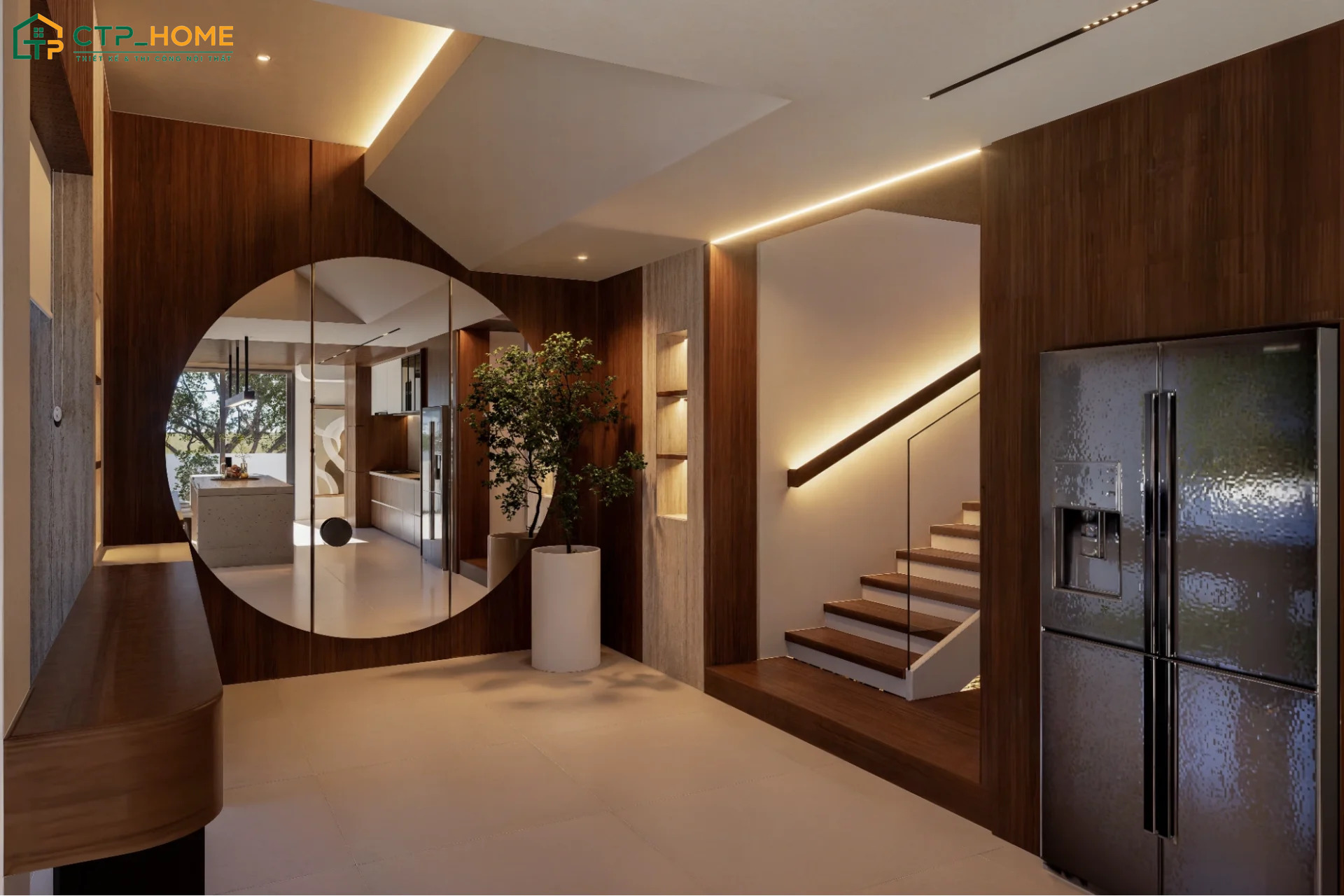 Các khu vực chức năng sẽ được kết nối liền mạch với nhau để tạo nên một tổng thể thống nhất