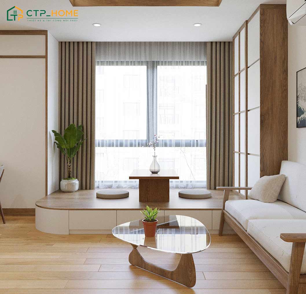 Phong cách thiết kế Nhật Bản sẽ ưu tiên đồ nội thất đa năng để giúp tối ưu diện tích sử dụng
