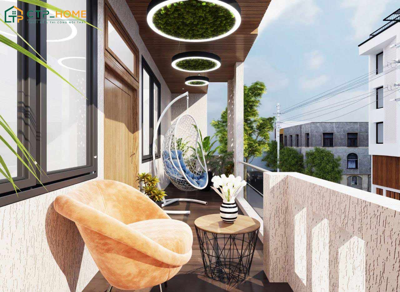 Khi trang trí ban công thì yếu tố an toàn luôn phải được ưu tiên hàng đầu