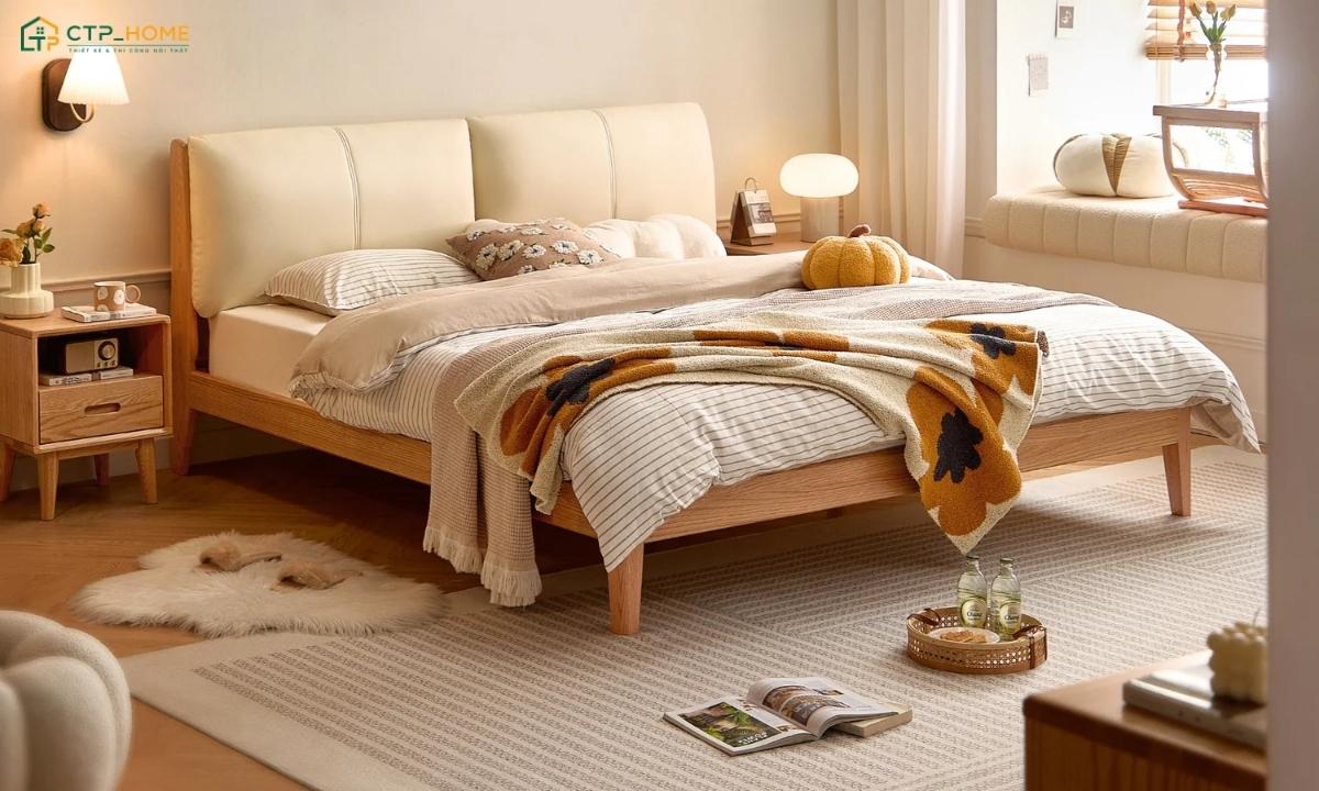 Mẫu thiết kế phòng ngủ nhỏ Scandinavian sẽ ưu tiên đồ nội thất đa năng để tạo cảm giác rộng rãi hơn