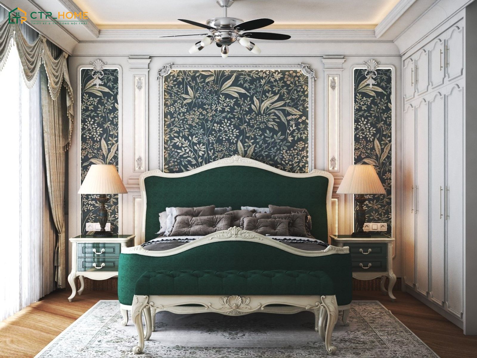 Phong cách tân cổ điển thời thượng sẽ phù hợp với gia chủ yêu thích vẻ đẹp quý phái và có giá trị thẩm mỹ lâu dài