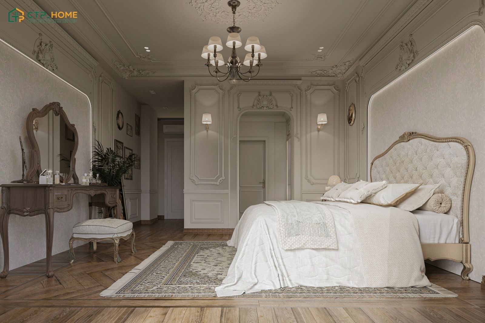 Công năng được bố trí hợp lý giúp đáp ứng tối đa nhu cầu sử dụng hàng ngày của anh chị Lanh