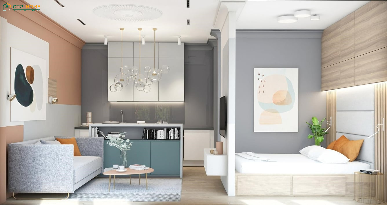 35+ Mẫu thiết kế căn hộ mini 15m2 đẹp và tối ưu không gian