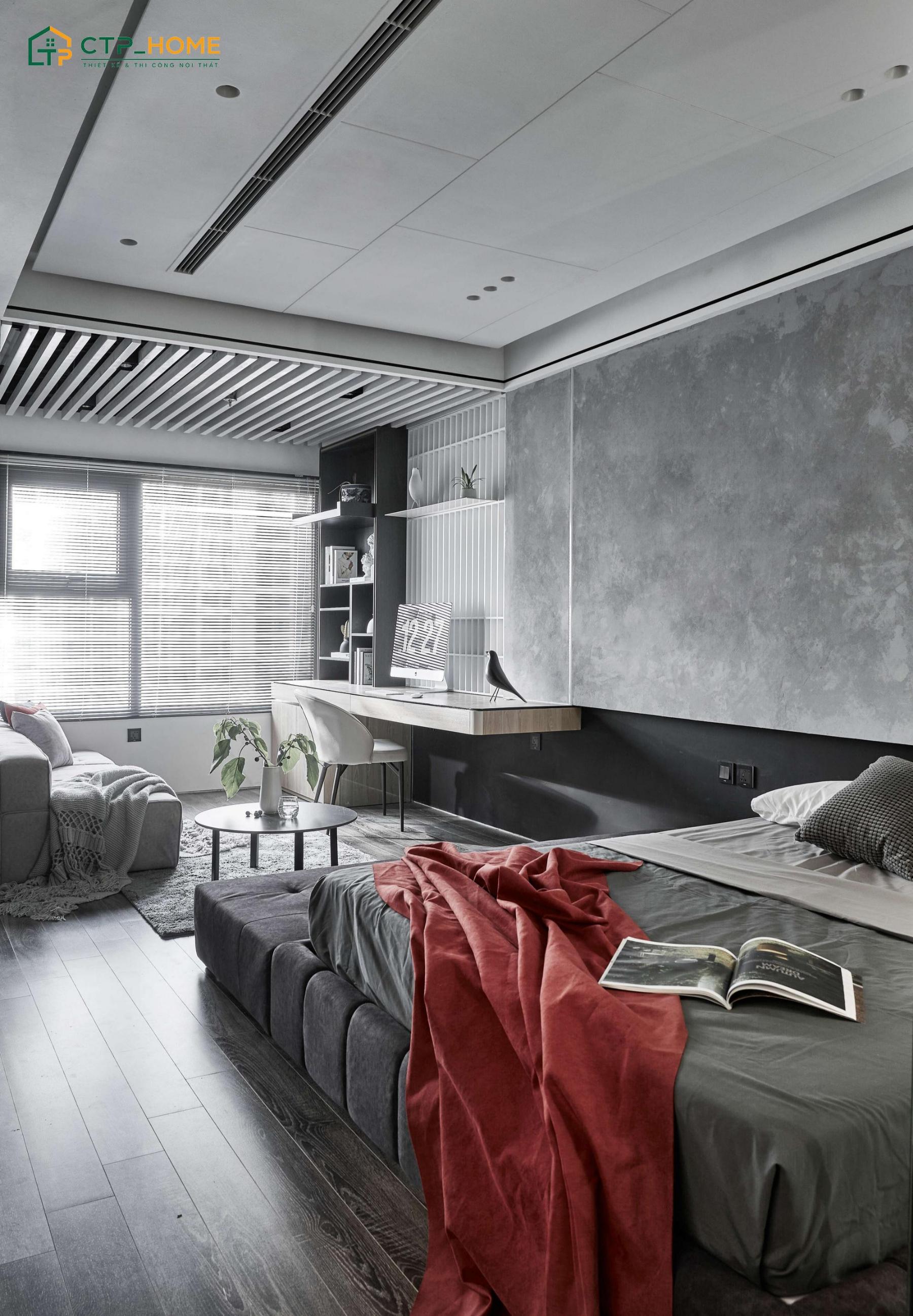 Mẫu thiết kế nội thất chung cư 25m2 Luxury cần ưu tiên sự tinh gọn để đảm bảo sự thông thoáng