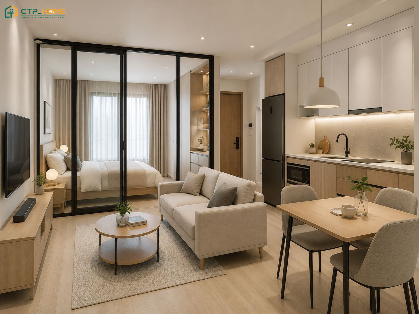 Đồ nội thất đa năng nên được bố trí linh hoạt để đáp ứng nhiều nhu cầu sử dụng khác nhau
