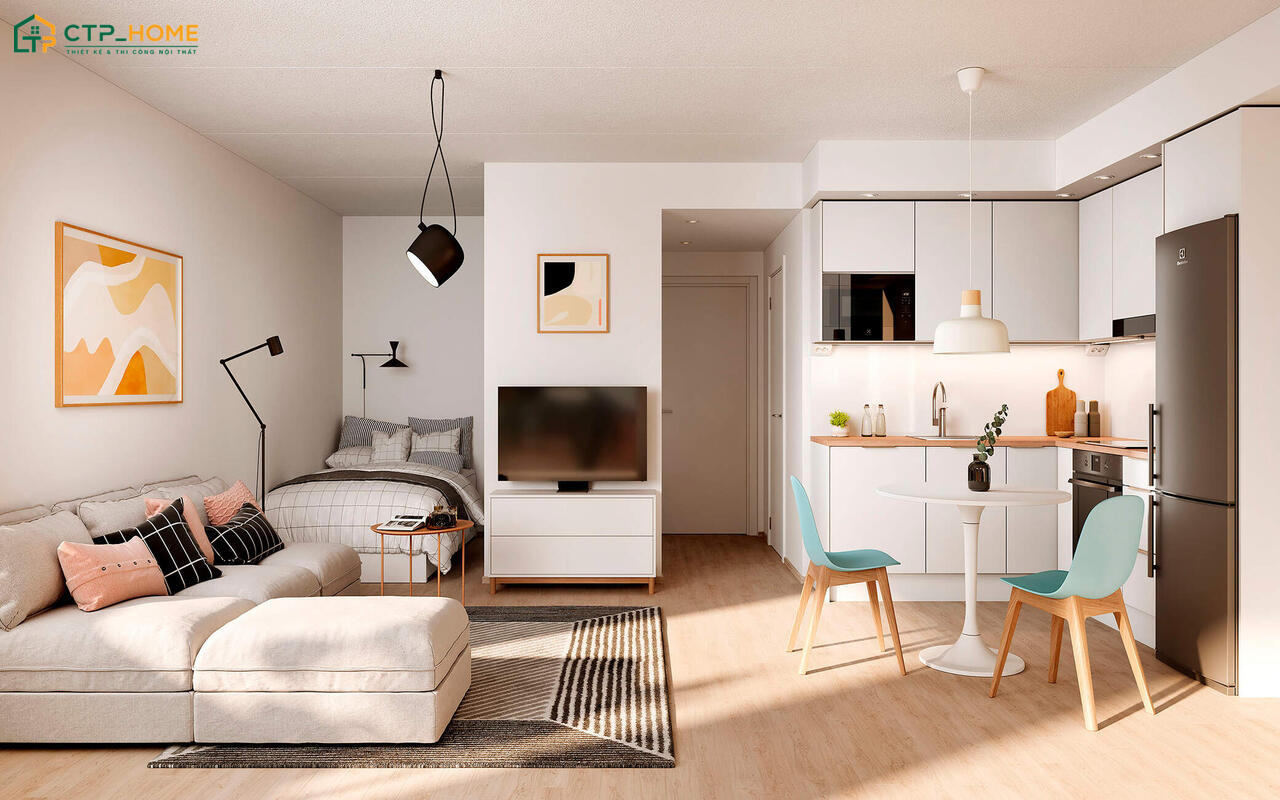 CTP Home là một trong những đơn vị thiết kế chung cư mini 30m2 uy tín hàng đầu hiện nay