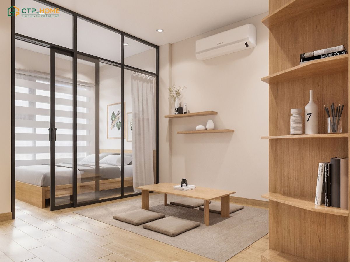 Nên tận dụng tối đa nguồn sáng tự nhiên để đảm bảo độ thông thoáng cho căn hộ Studio 25m2