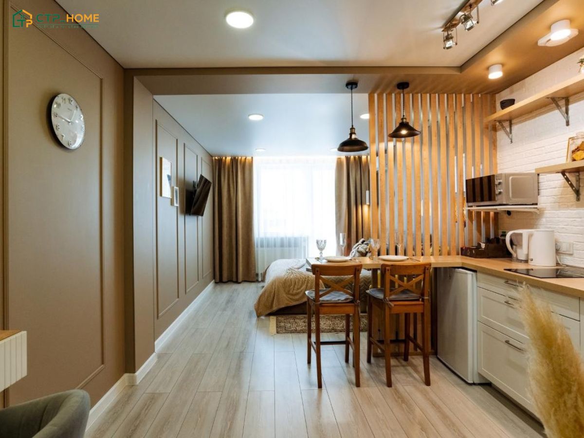 CTP Home - Đơn vị chuyên thiết kế căn hộ Studio 35m2 uy tín với các phương án tối ưu