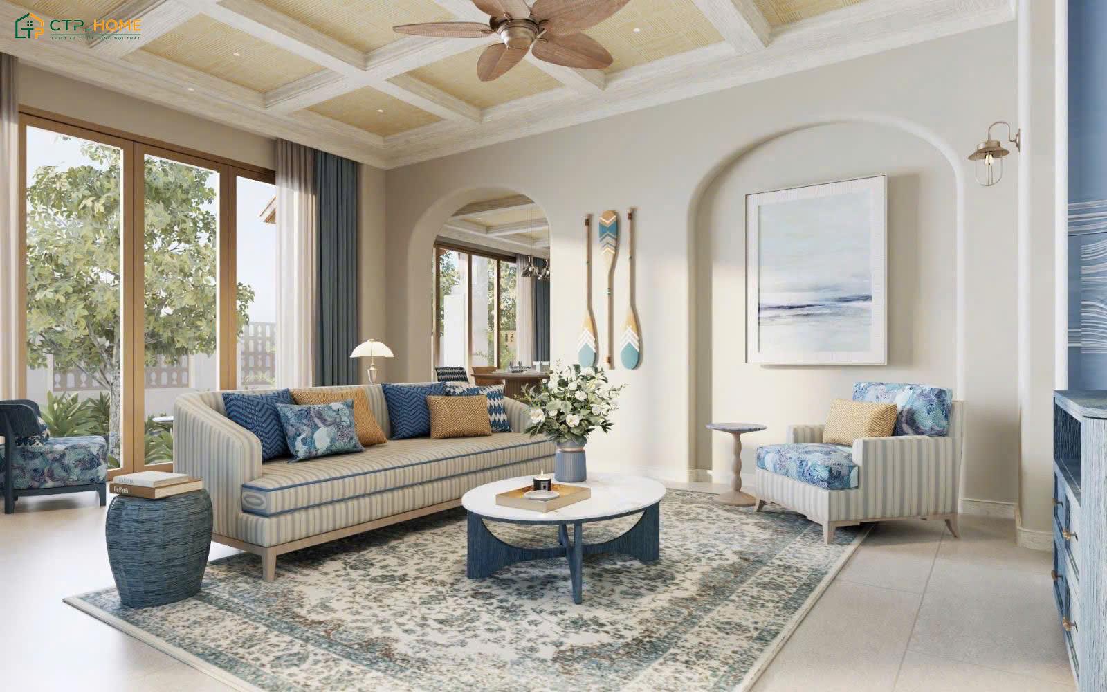 CTP Home là đơn vị thiết kế thi công nội thất biệt thự song lập uy tín và chuyên nghiệp