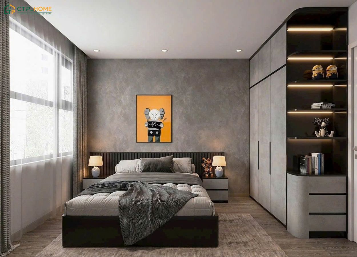 Chung cư 120m2 hiện đại được thiết kế tối ưu công năng giúp đáp ứng tốt nhu cầu sinh hoạt hàng ngày