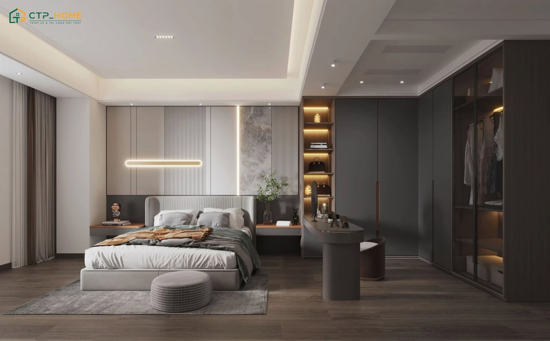 Các khu vực chức năng trong căn hộ 150m2 sẽ được bố trí hợp lý để tạo sự thoải mái khi sử dụng