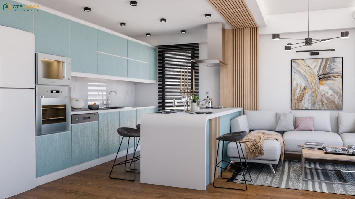 45+ Mẫu thiết kế nội thất chung cư 40m2 đẹp và đầy đủ tiện nghi