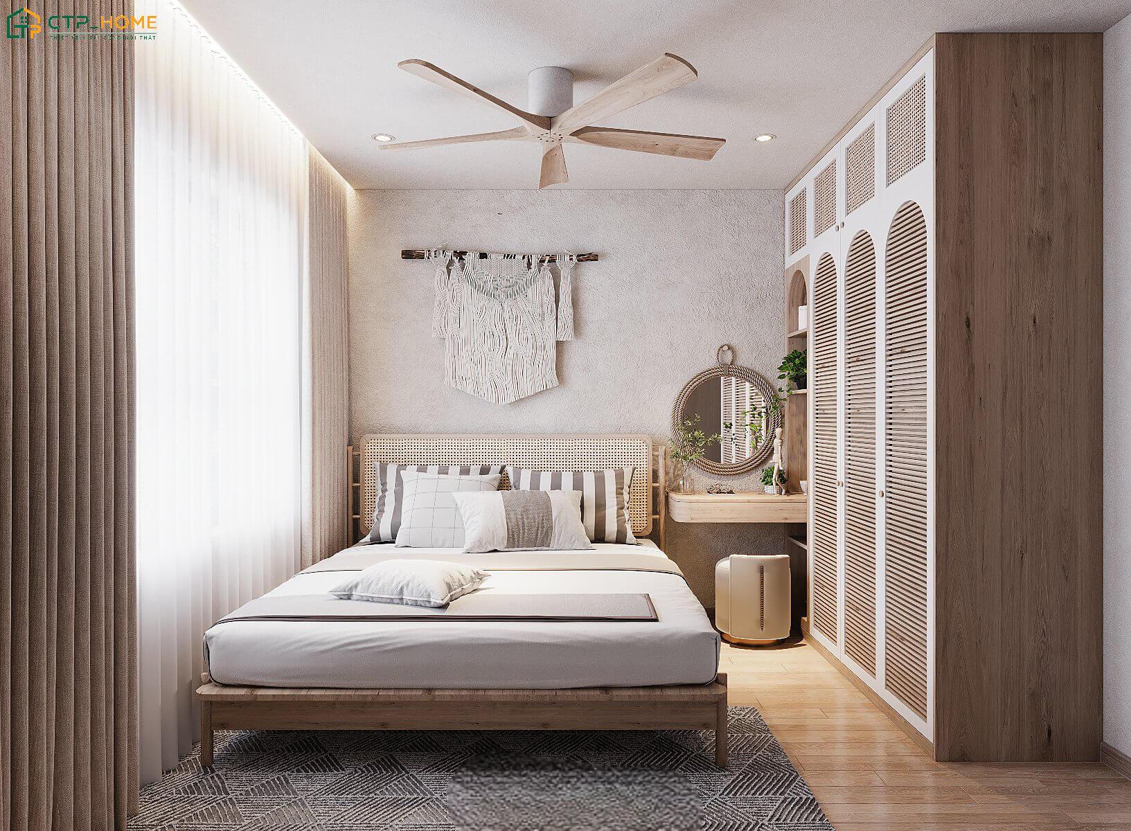Căn hộ 40m2 Bắc Âu thường tận dụng tối đa nguồn ánh sáng tự nhiên để giúp không gian thông thoáng hơn