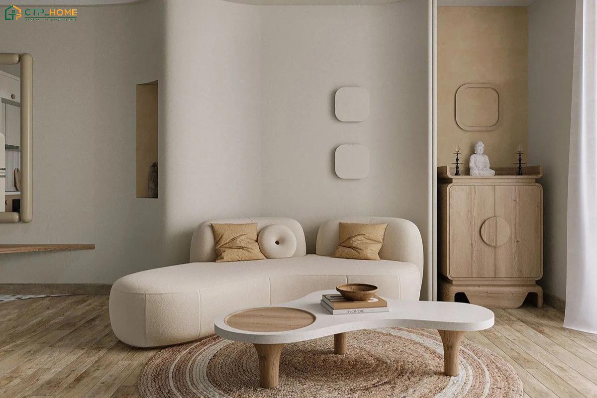 Khi thiết kế nội thất chung cư 40m2 thì gia chủ nên để tận dụng tối đa khoảng trống để tối ưu diện tích
