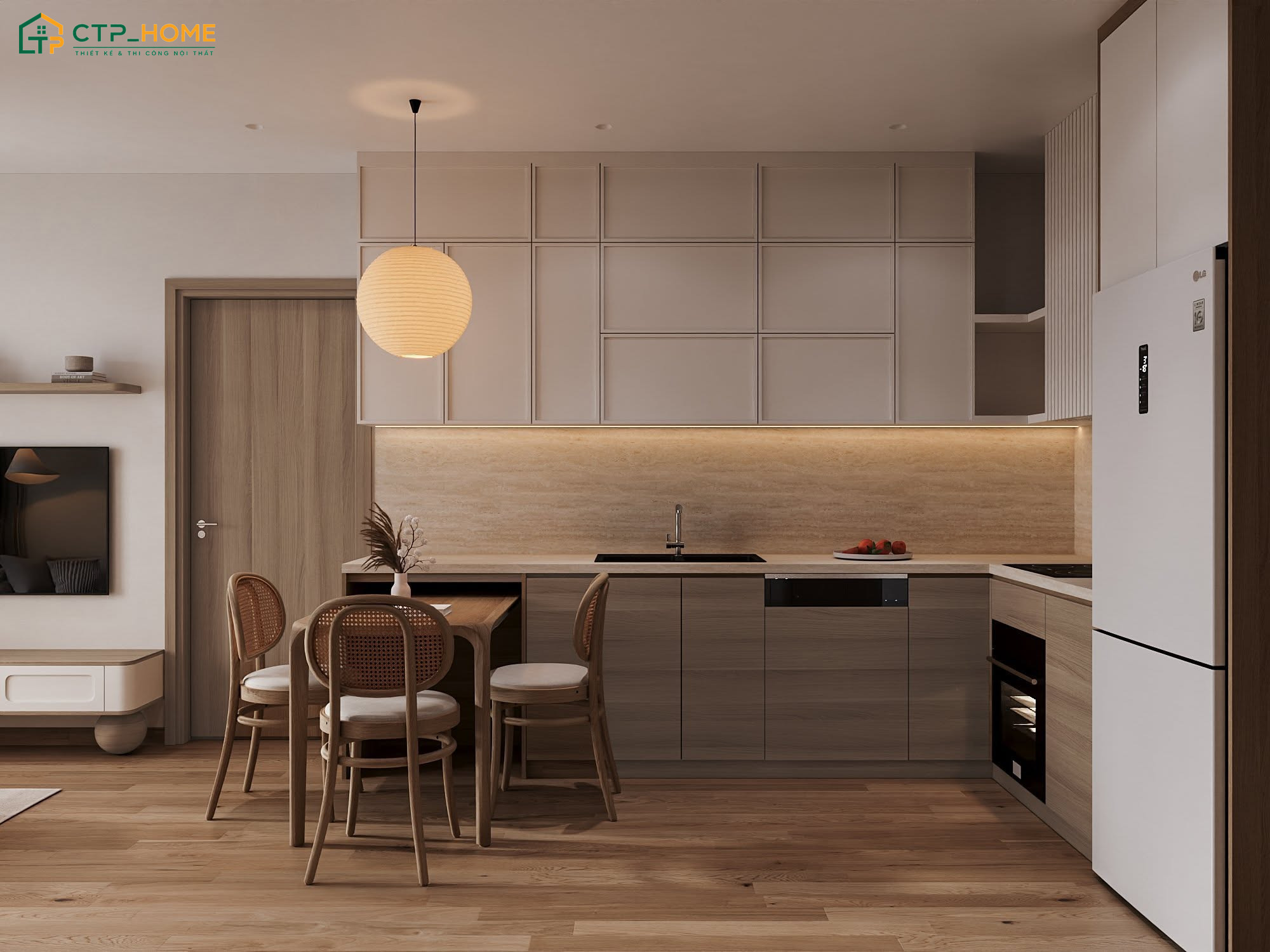 Thiết kế chung cư 45m2 với nội thất thông minh sẽ giúp tối ưu diện tích sử dụng hiệu quả