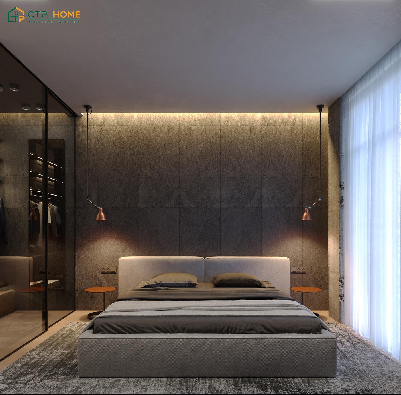 Sử dụng tone màu trung tính làm chủ đạo sẽ giúp căn hộ 50m2 trở nên nhẹ nhàng và tối giản hơn