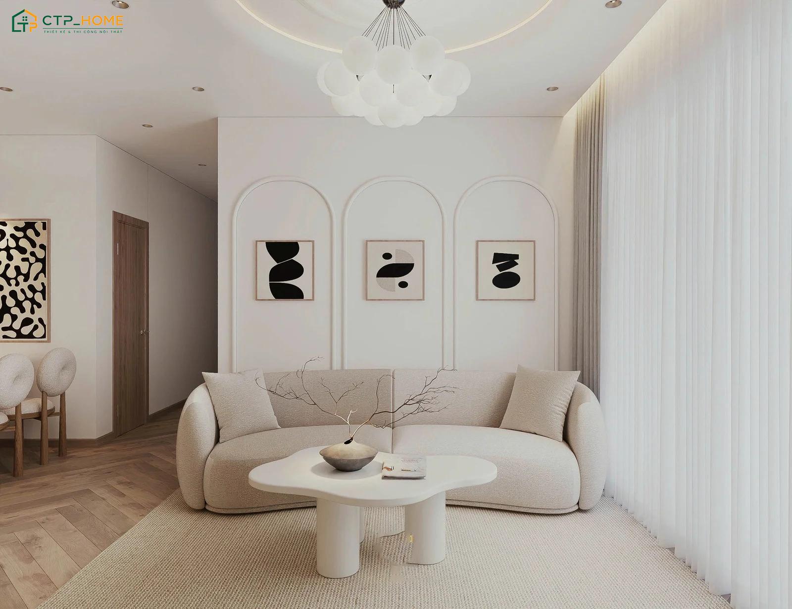 Nên tận dụng tối đa nguồn ánh sáng tự nhiên để căn hộ 50m2 có cảm giác thông thoáng hơn