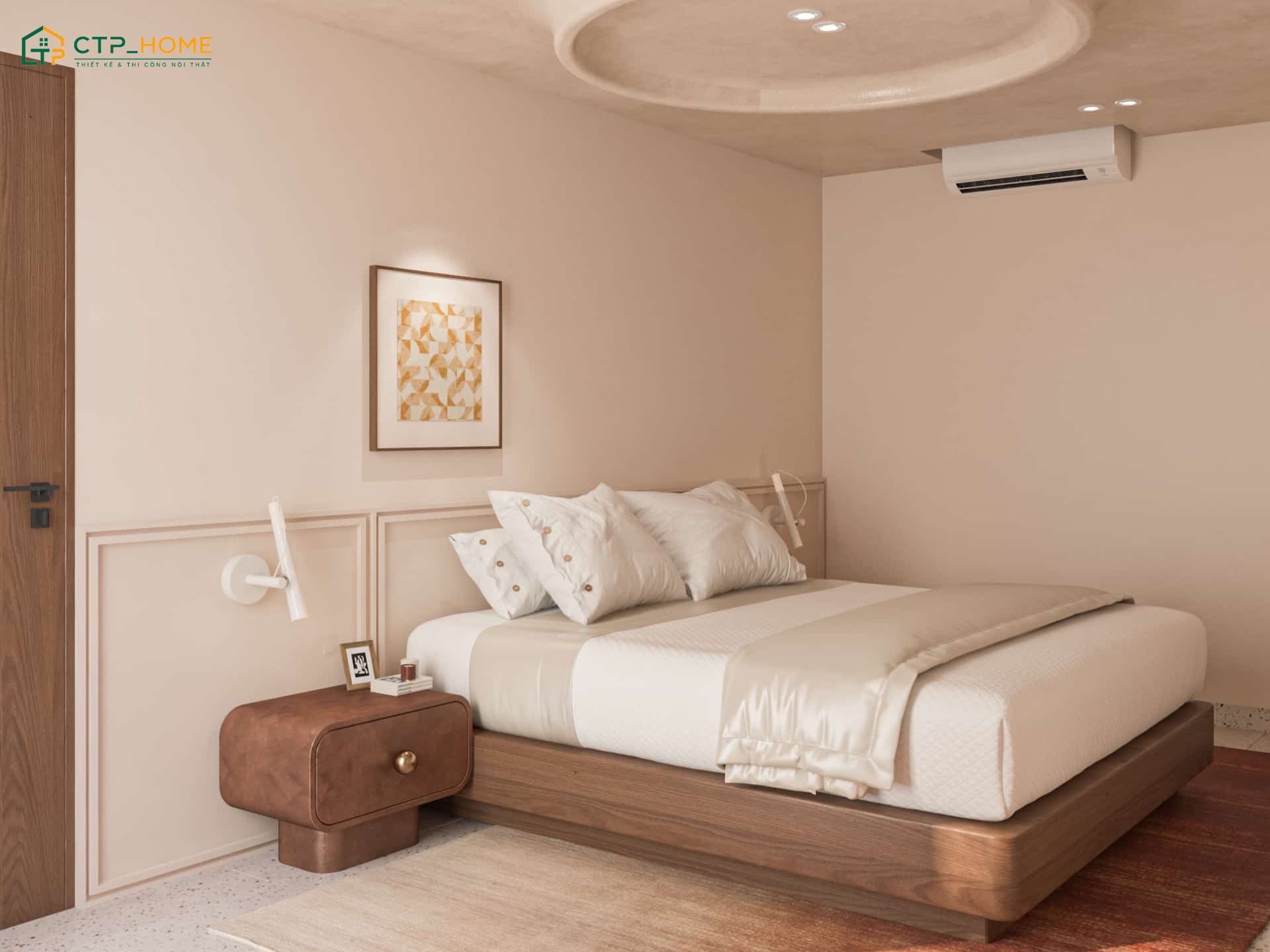 Căn hộ 55m2 tối giản sẽ hạn chế các chi tiết cầu kỳ để đem lại một không gian sống thoáng đãng và dễ chịu