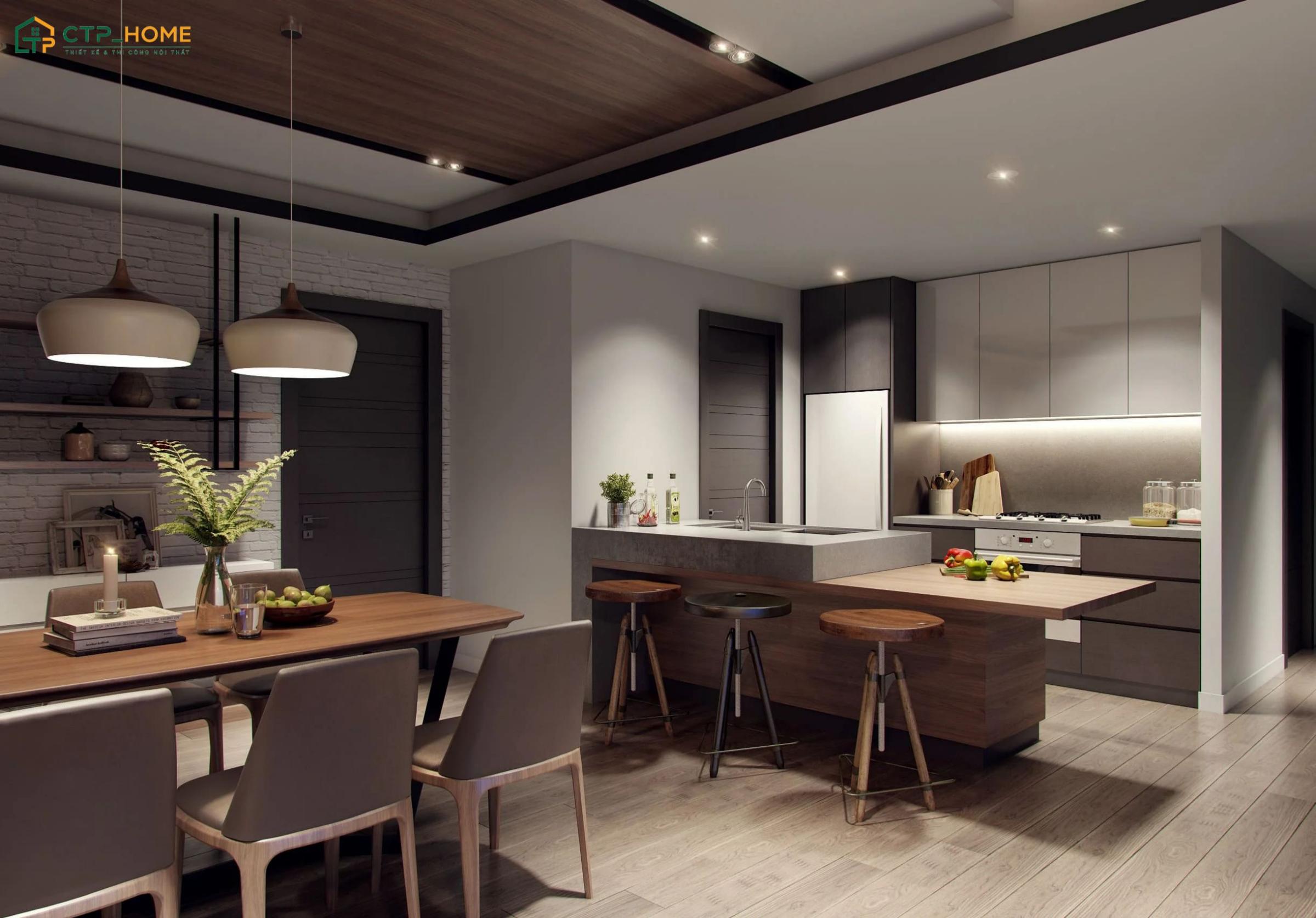 Khi thiết kế căn hộ 60m2 thì nên ưu tiên các gam màu sáng để tạo cảm giác thông thoáng hơn