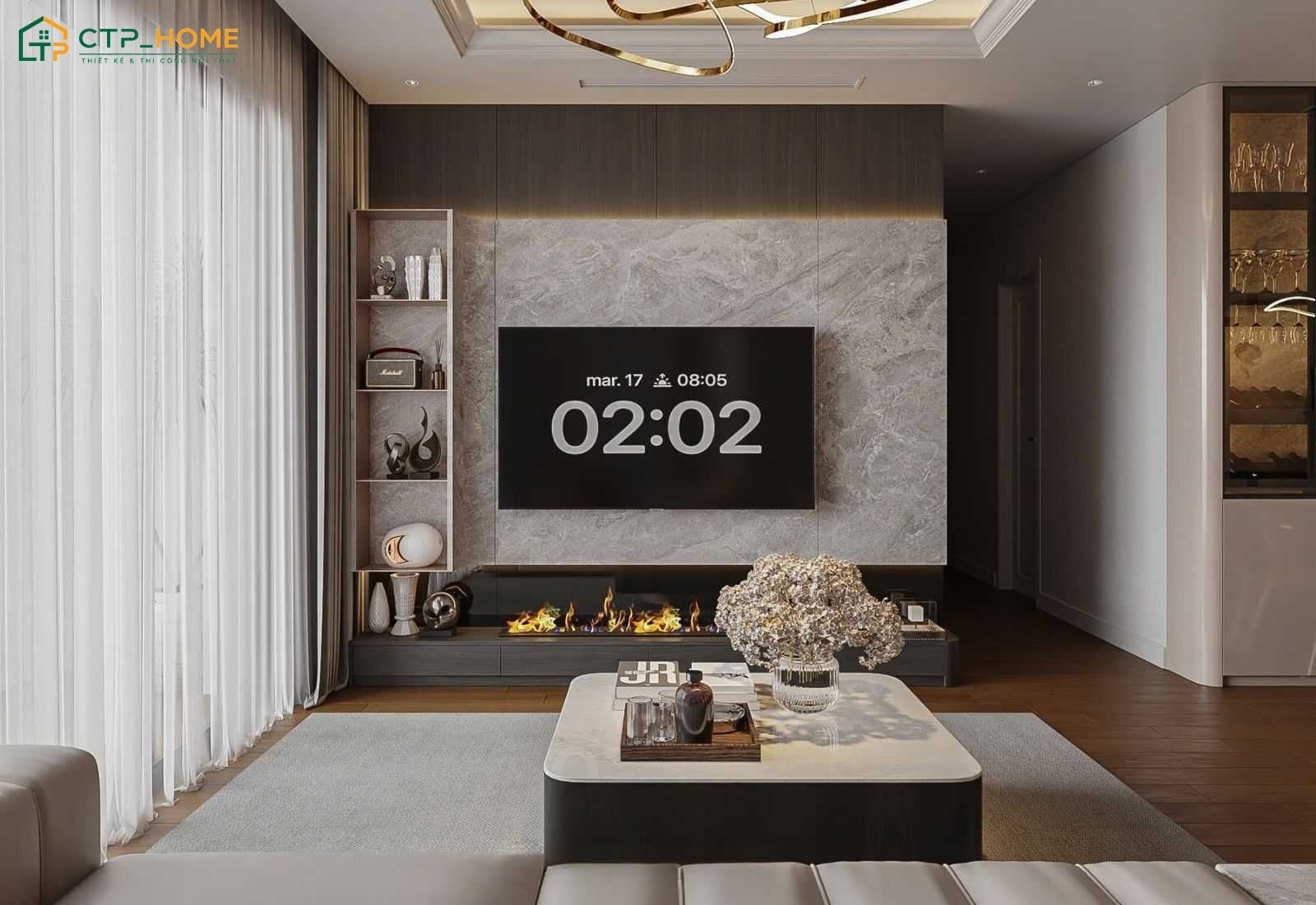 Bố trí mặt bằng công năng khoa học sẽ tạo sự thông thoáng cho căn hộ chung cư 70m2