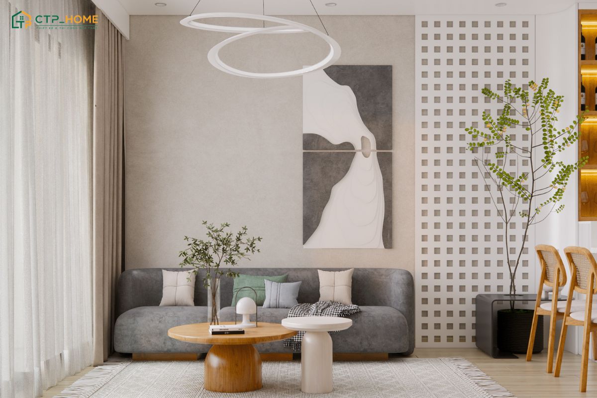 CTP Home - Đơn vị thiết kế nội thất căn hộ 70m2 uy tín và chuyên nghiệp hiện nay