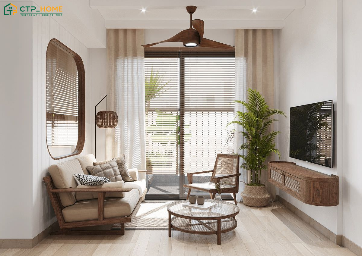 Lựa chọn phong cách thiết kế nội thất căn hộ 75m2 phù hợp giúp đảm bảo sự đồng nhất