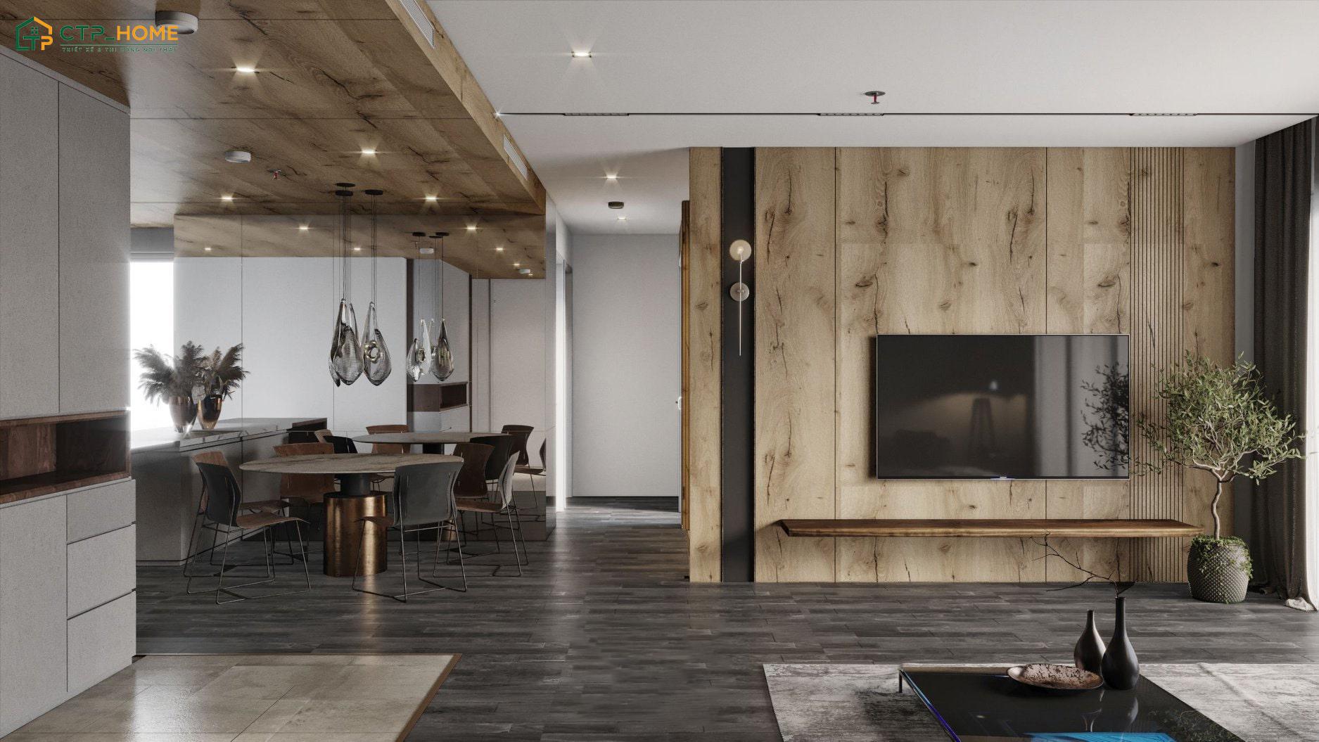 65+ Mẫu thiết kế nội thất chung cư 90m2 đẹp, đầy đủ tiện nghi