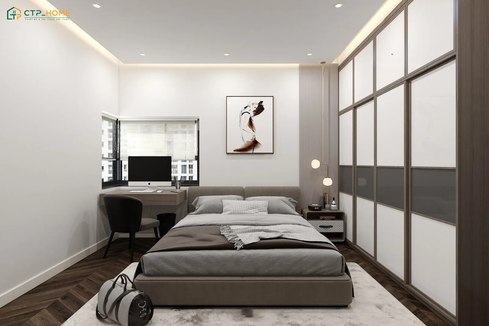 Hệ thống đèn LED âm trần sẽ được kết hợp cùng với các chất liệu cao cấp như gỗ tự nhiên hay kim loại mạ