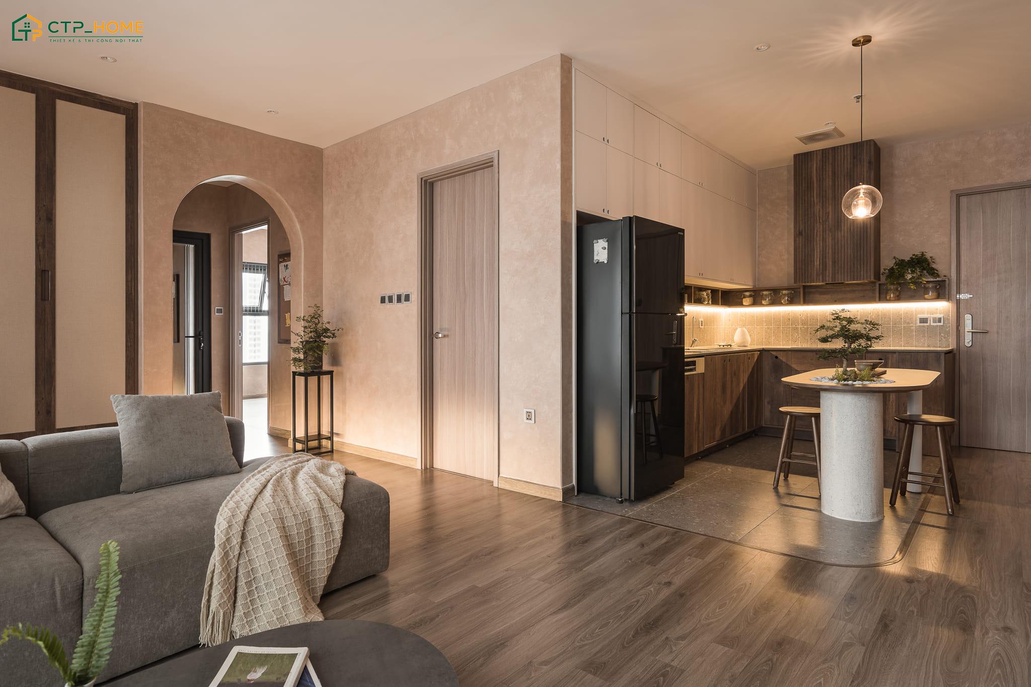 Khi thiết kế nội thất chung cư 90m2 thì phải đảm bảo các khu vực chức năng được phân chia hợp lý