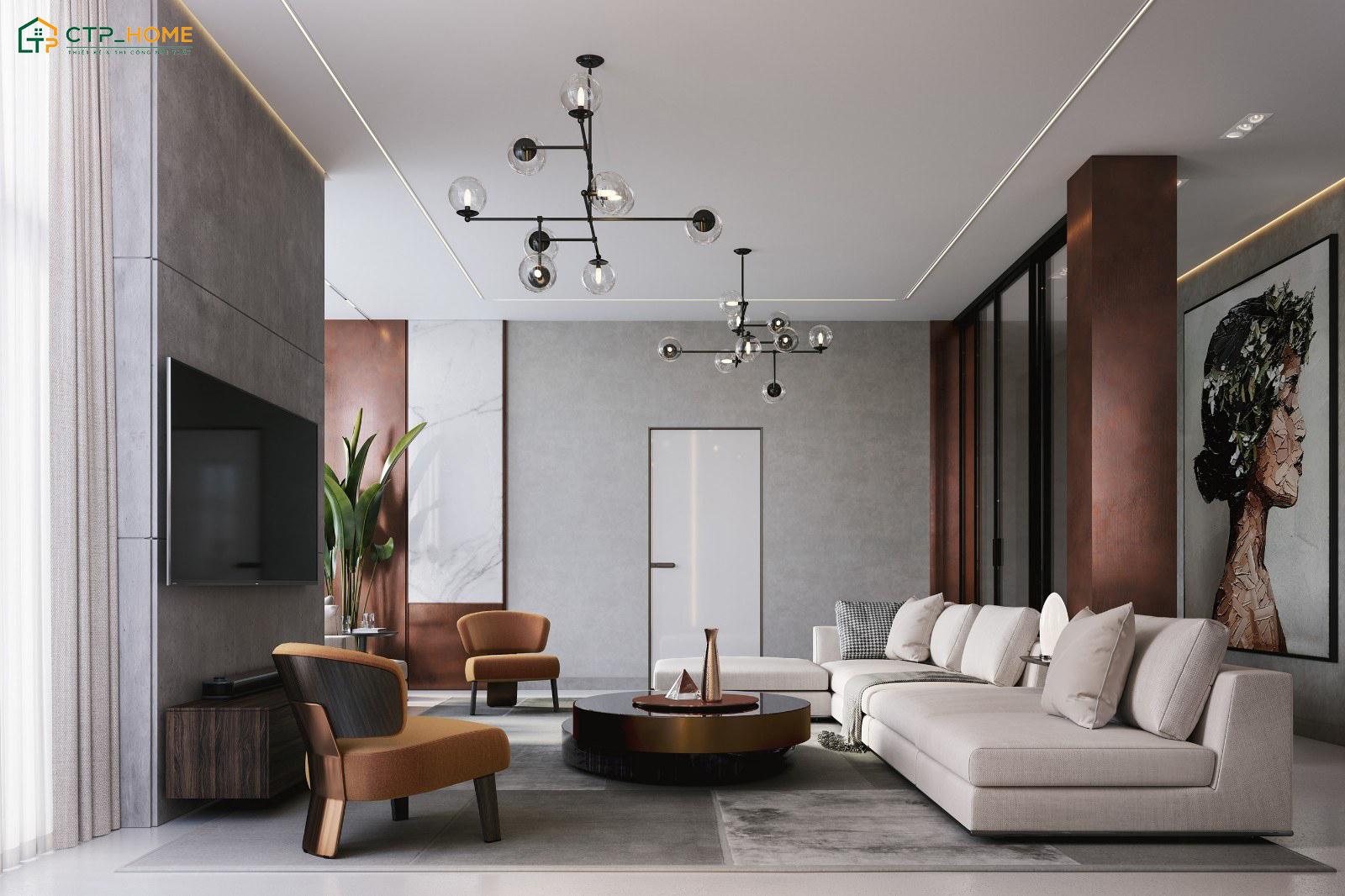 CTP Home là đơn vị thiết kế nội thất căn hộ chung cư 90m2 uy tín trên thị trường hiện nay
