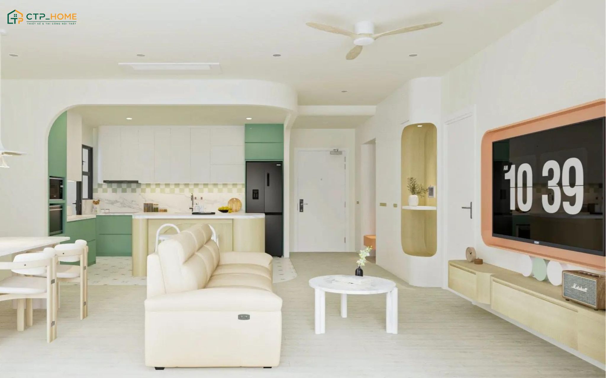 Việc sử dụng nội thất đa năng sẽ giúp tối ưu diện tích mà vẫn đảm bảo sự tiện nghi trong quá trình sử dụng
