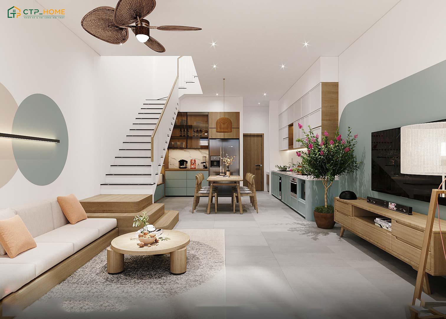 Nên xác định rõ vị trí đặt cầu thang ngay từ đầu để giúp tối ưu diện tích và đảm bảo sự thuận tiện