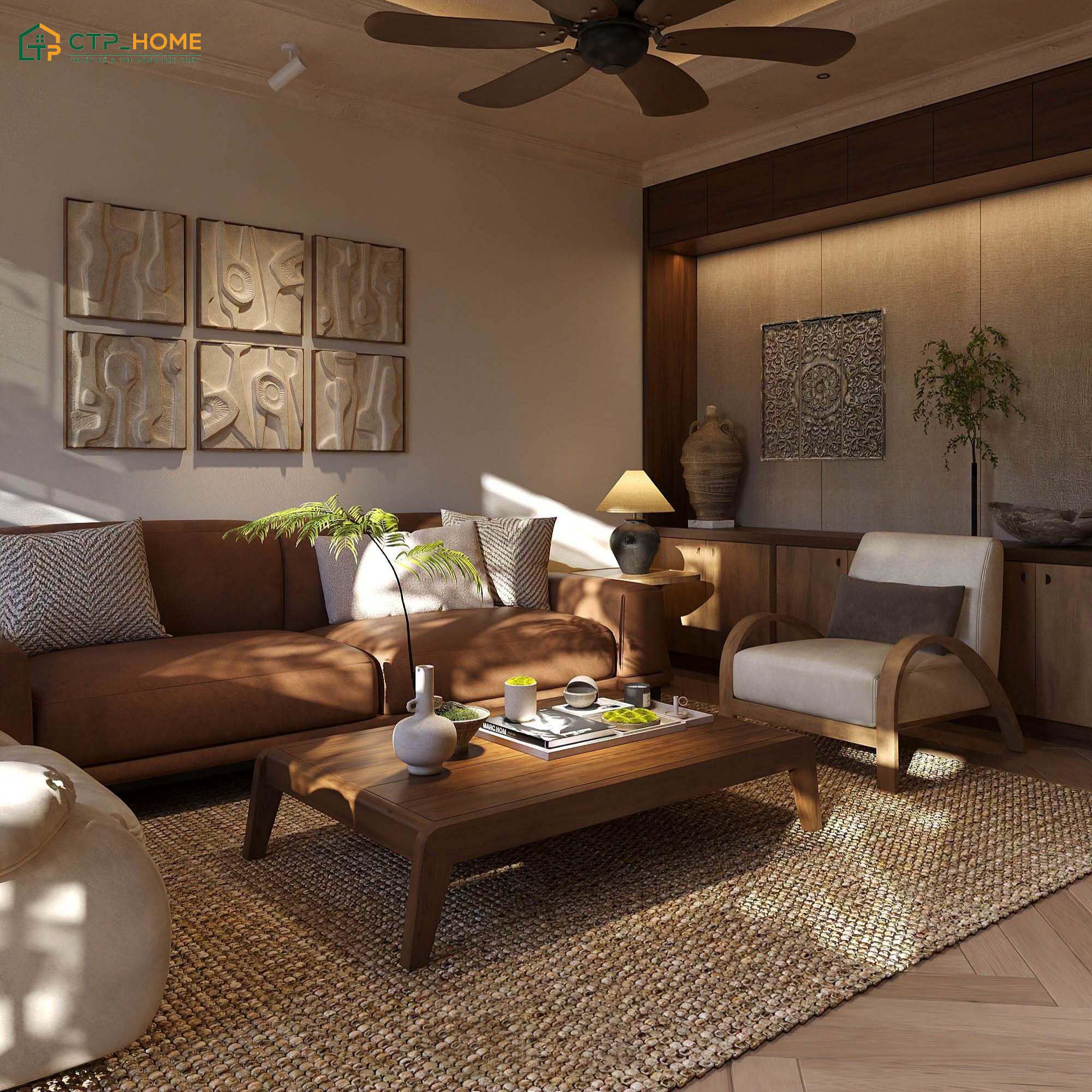 Trang trí phòng khách nhỏ 15m2 với nội thất đa năng giúp tối ưu diện tích và đảm bảo sự tiện nghi